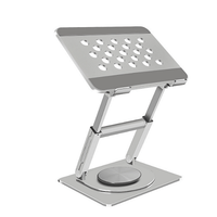 Soporte Elevador Plegable para Laptop 11 a 17 Pulg / Base Giratoria 360° / Altura Regulable