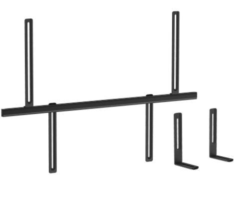 Soporte universal para barra de sonido para montaje en TV con VESA hasta 700 mm