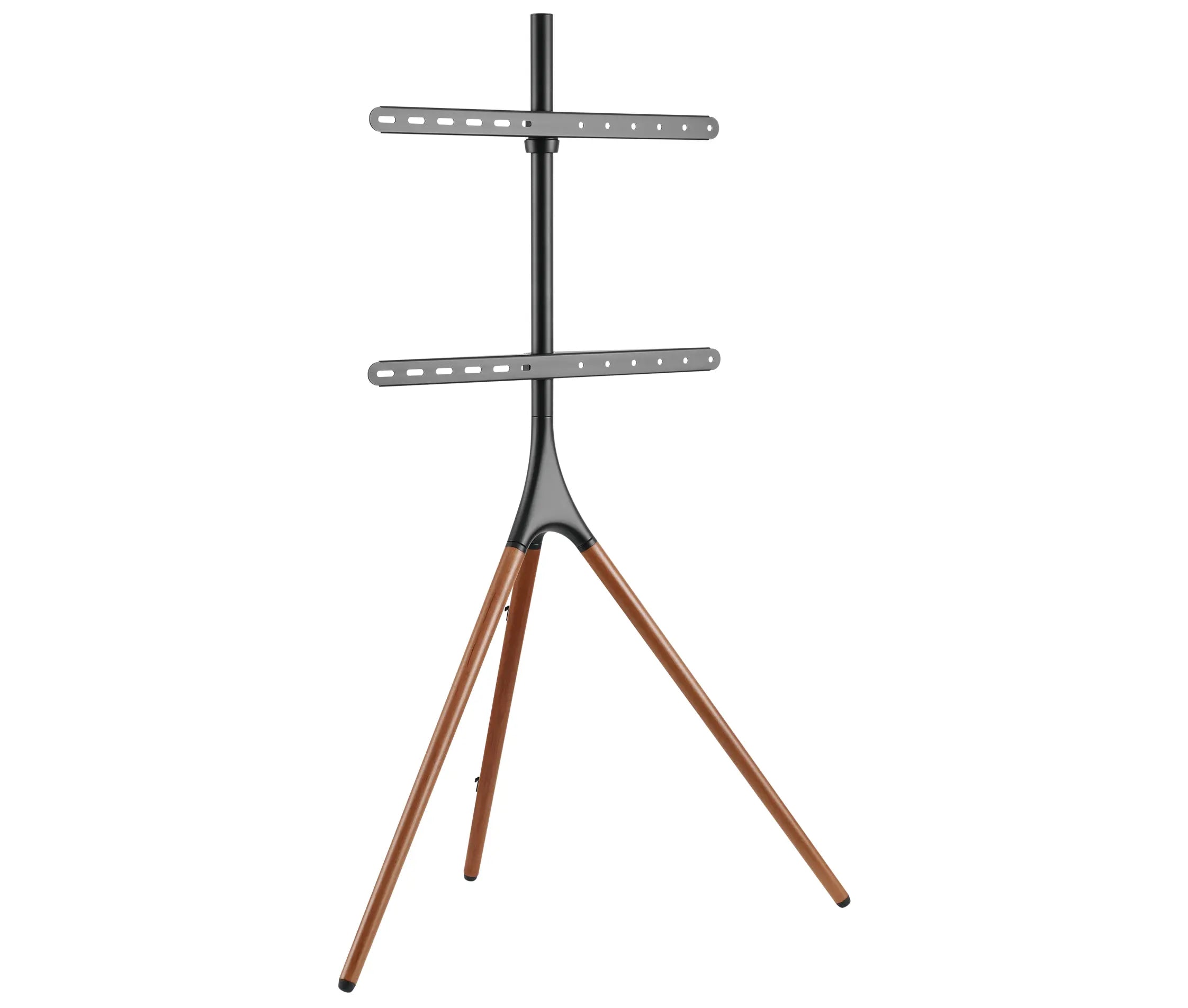 Pedestal Trípode de Madera para TV 42 a 55 Pulg / VESA Max 600x400mm / Carga 32 kg