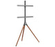 Pedestal Trípode de Madera para TV 42 a 55 Pulg / VESA Max 600x400mm / Carga 32 kg