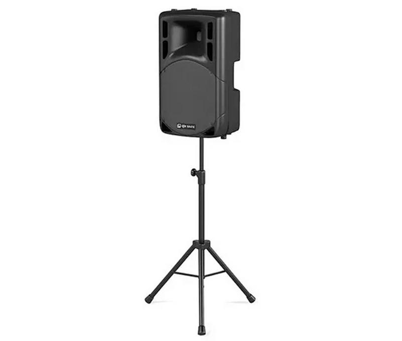 Trípode Pedestal Profesional para Parlante caja Acustica Activa / Carga 60 Kg / Altura Max 185cm/ Full Metal