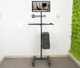 Pedestal con Ruedas para Monitor 17 a 32 pulg con Soporte para CPU y Teclado