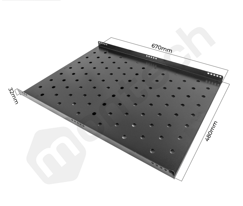 Bandeja Fija Soporta 100 kg /  Profundidad 67 cm