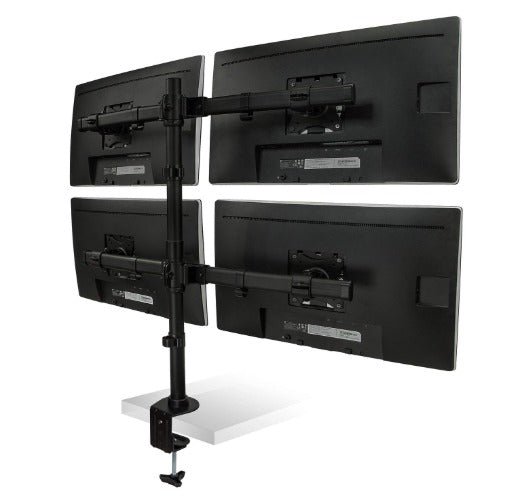 4 Post Monitor Rack Rack para 4 Monitores de 13 a 32 pulg tipo prensa