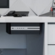 Soporte CPU  PC ThinkCentre Lenovo HP / Fijación debajo escritorio / Medida Anch 35 x Prof 30 x Alt 10.5 cm