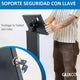 KIOSCO PEDESTAL ANTIRROBO PARA TABLET iPAD 10.2 a 11 PULG / PANEL FRONTAL BRANDEABLE