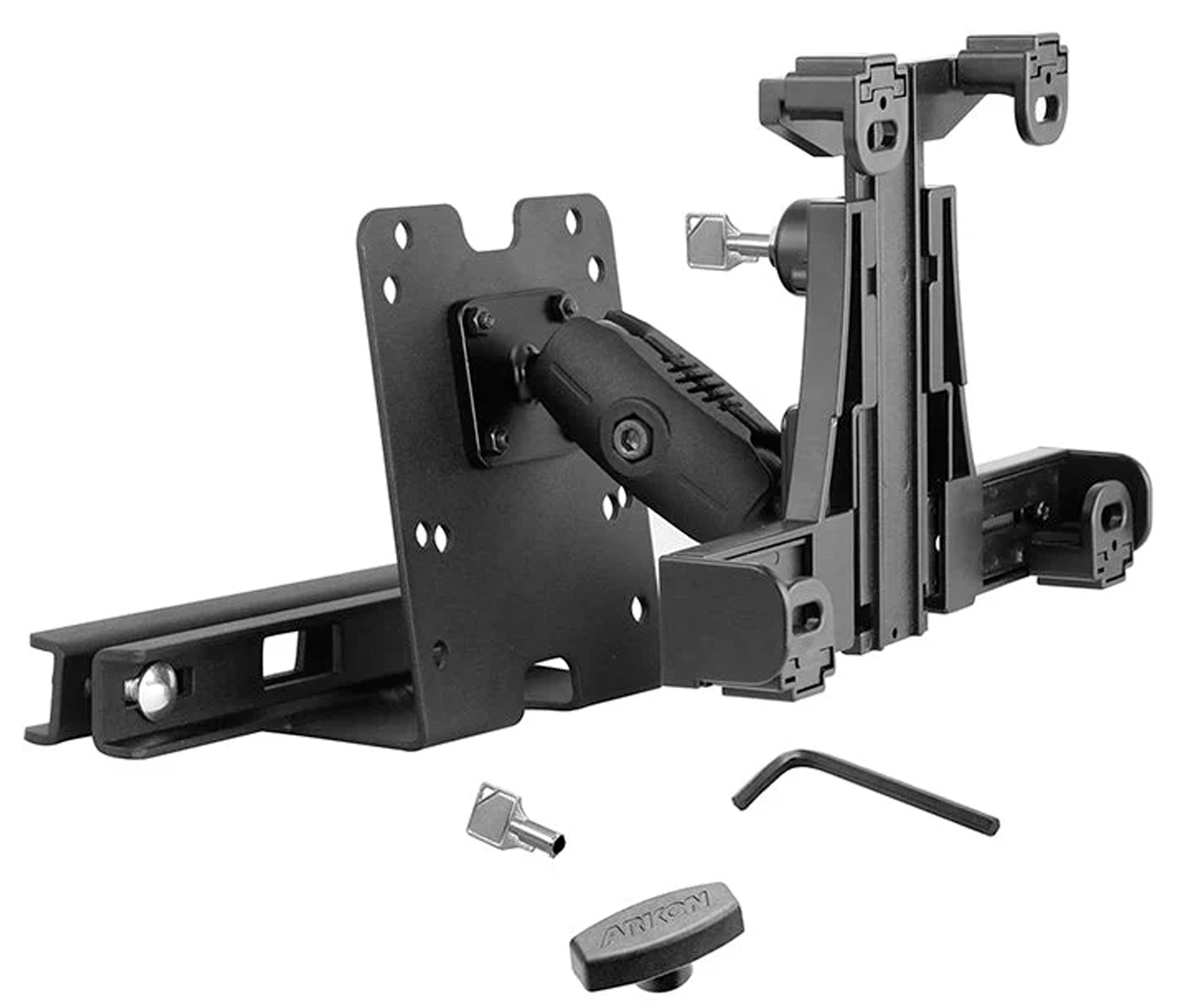 Soporte con Bloqueo para Tablets 7 a 10 Pulg / Montaje en Reposacabezas de Auto