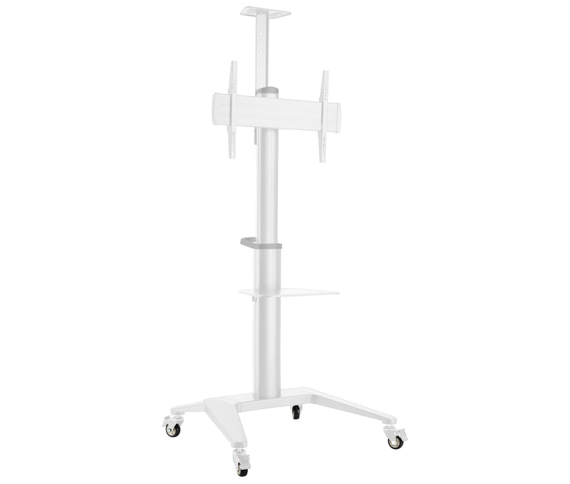 Pedestal con Ruedas para TV 37 a 70 Pulg / VESA Max 600x400mm / Vertical y Horizontal / Rotación 90° / Carga 70 kg