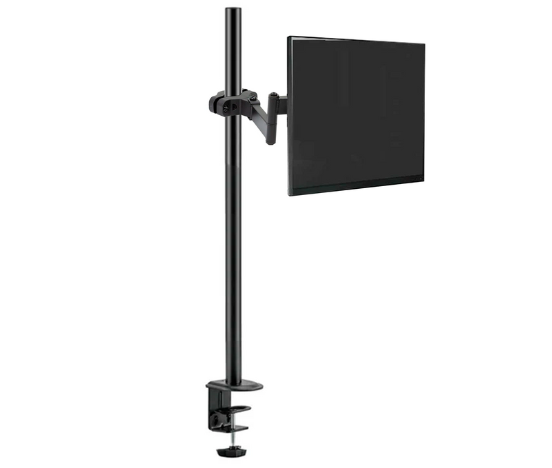 Tubo Poste Extra Alto de 100 cm con Brazo articulado para Monitor 17 a 32 Pulg