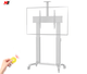Pedestal Eléctrico Motorizado con Ruedas para TV 75 a 110 Pulg / VESA Max 1000x600mm / Carga 136 kg