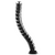 Vertebra Flexible Para Organizar Cables de Escritorio / Altura Max 73cm