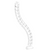 Vertebra Flexible Para Organizar Cables de Escritorio / Altura Max 73cm