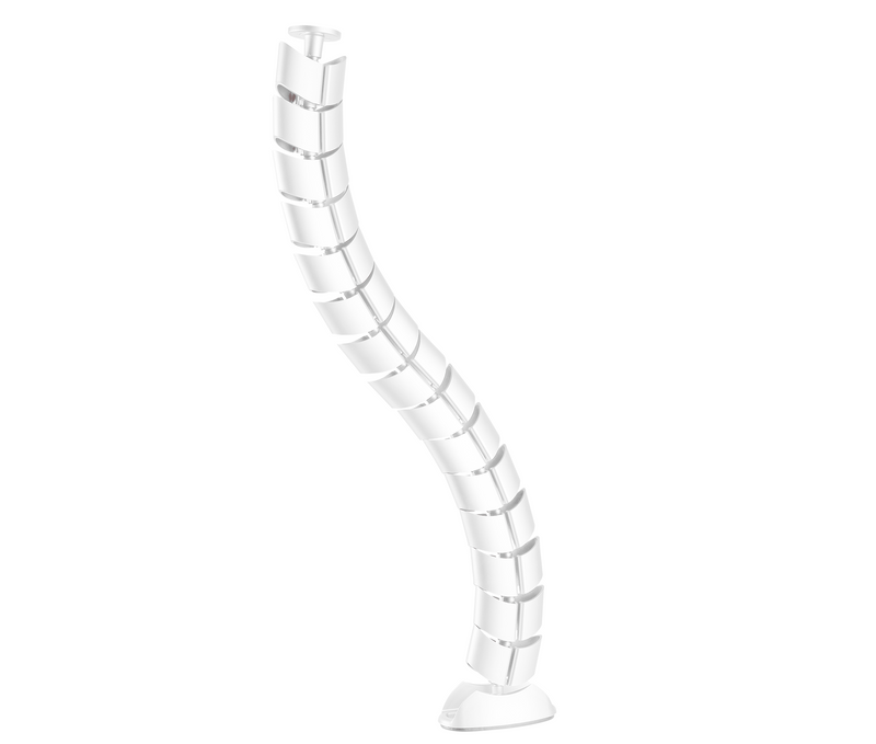 Vertebra Flexible Para Organizar Cables de Escritorio / Altura Max 73cm