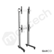 Pedestal para Doble Pantalla Videowall TV 40 a 65 pulg / VESA Max 600x400mm / Carga 50 kg