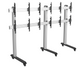 Pedestal con Ruedas Videowall 2x3 para 6 Pantallas