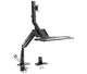 Rack Soporte con Teclado de Escritorio para Monitor 17 a 32 Pulg / Trabaje parado o sentado