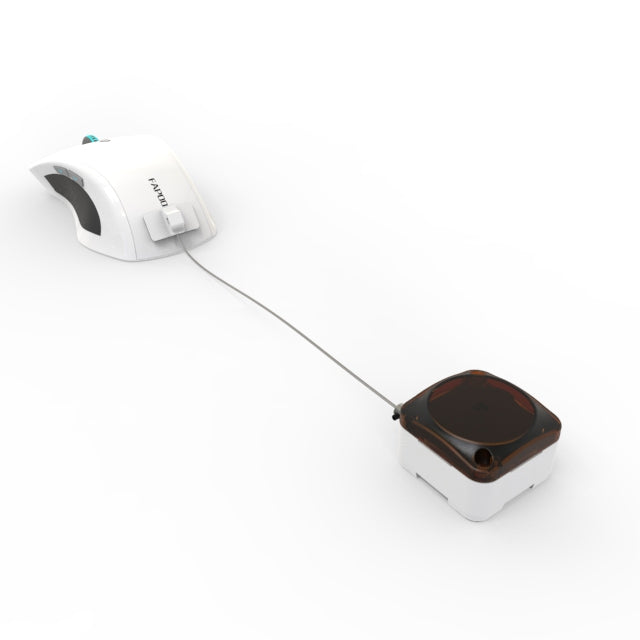 Cable Seguridad Retráctil Antirrobo con Alarma de Seguridad para Superficie Curvo