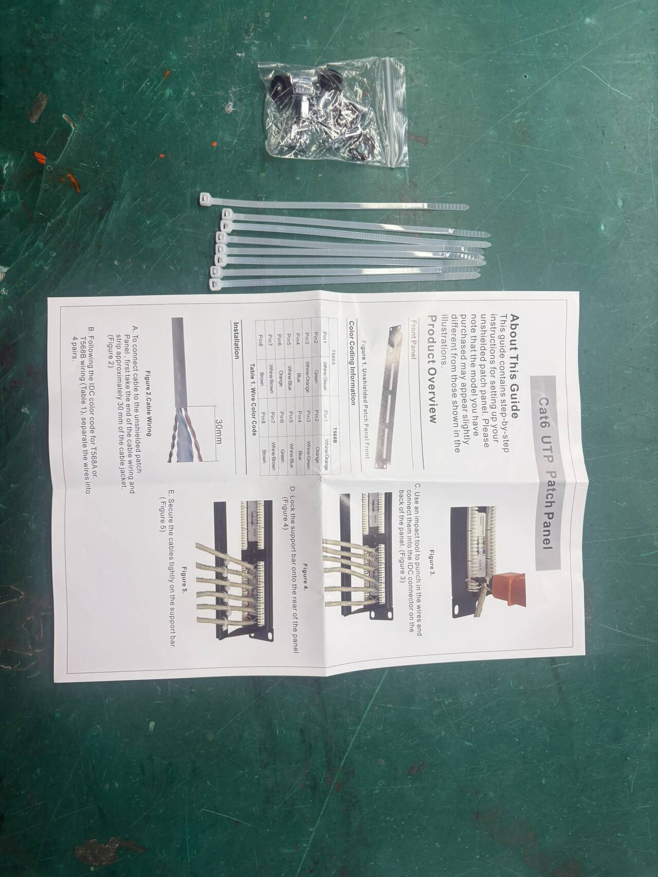 PATCH PANEL DE 48 PUERTOS RJ-45 CAT 6