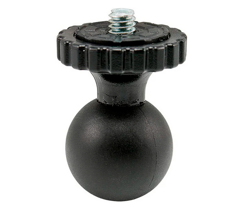 Repuesto - Bola giratoria de 25mm a adaptador de perno de montaje de cámara de 1/4 "-20