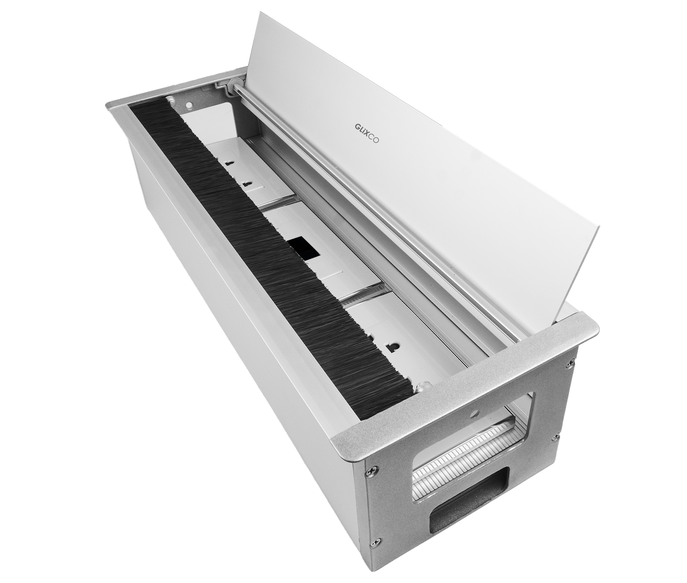 Caja de Conexion Triple con Tapa cables de Aluminio (Largo. 40 x Anch. 13.6 cm)