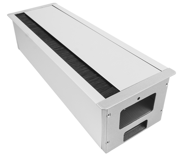 Caja de Conexion Triple con Tapa Pasacables de Aluminio (Largo. 40 x Anch. 13.6 cm)