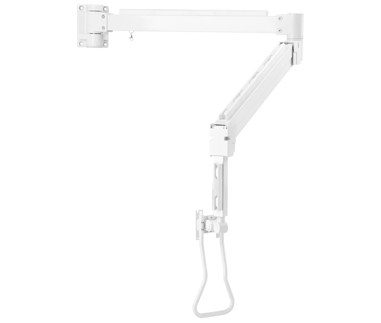 Rack Soporte con Brazo Ergonómico de Pared para Monitor 17 a 32 Pulg / Uso Médico y Hospitalario