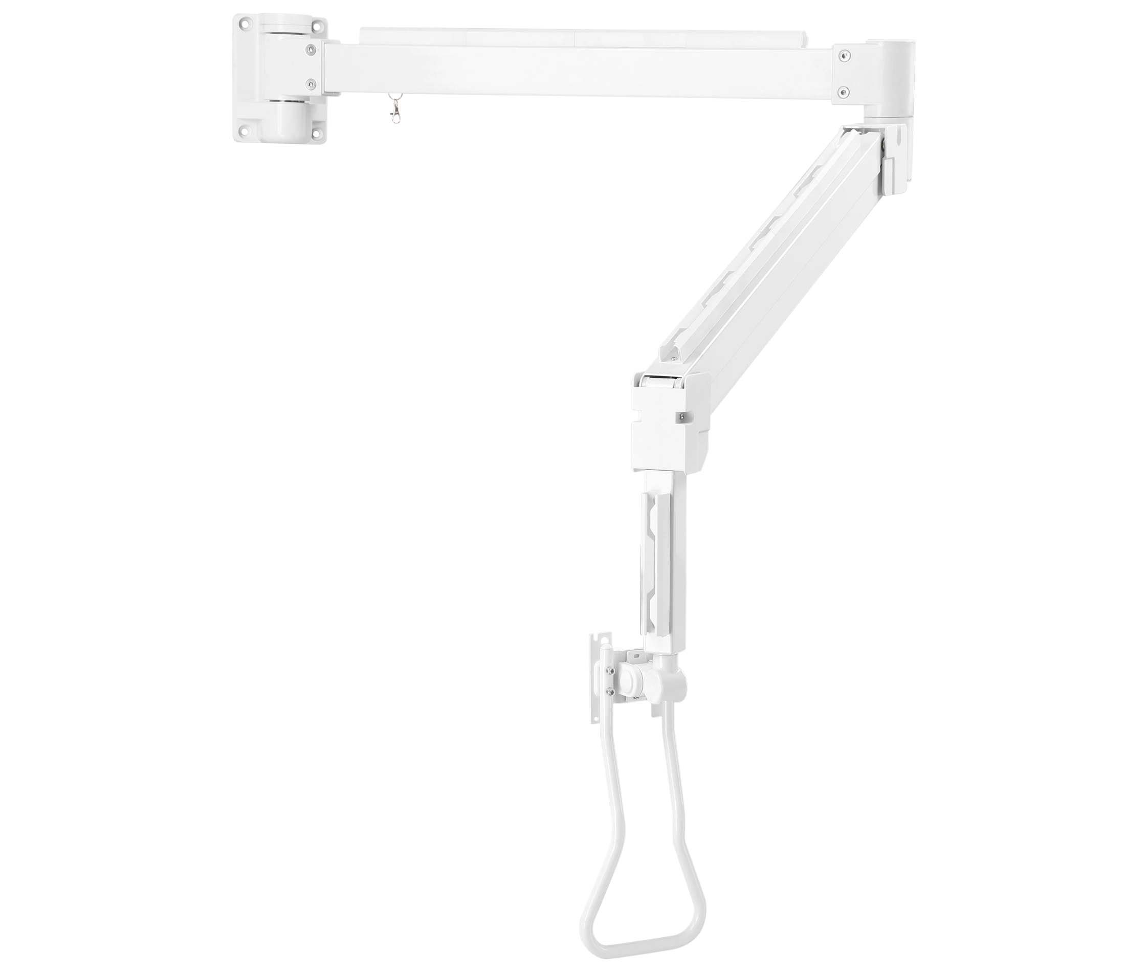 Rack Soporte con Brazo Ergonómico de Pared para Monitor 17 a 32 Pulg / Uso Médico y Hospitalario