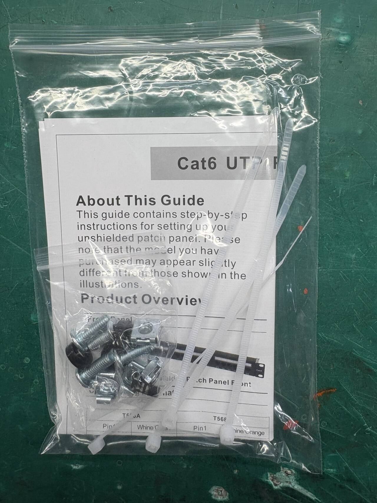 PATCH PANEL DE 24 PUERTOS RJ-45 CAT 6