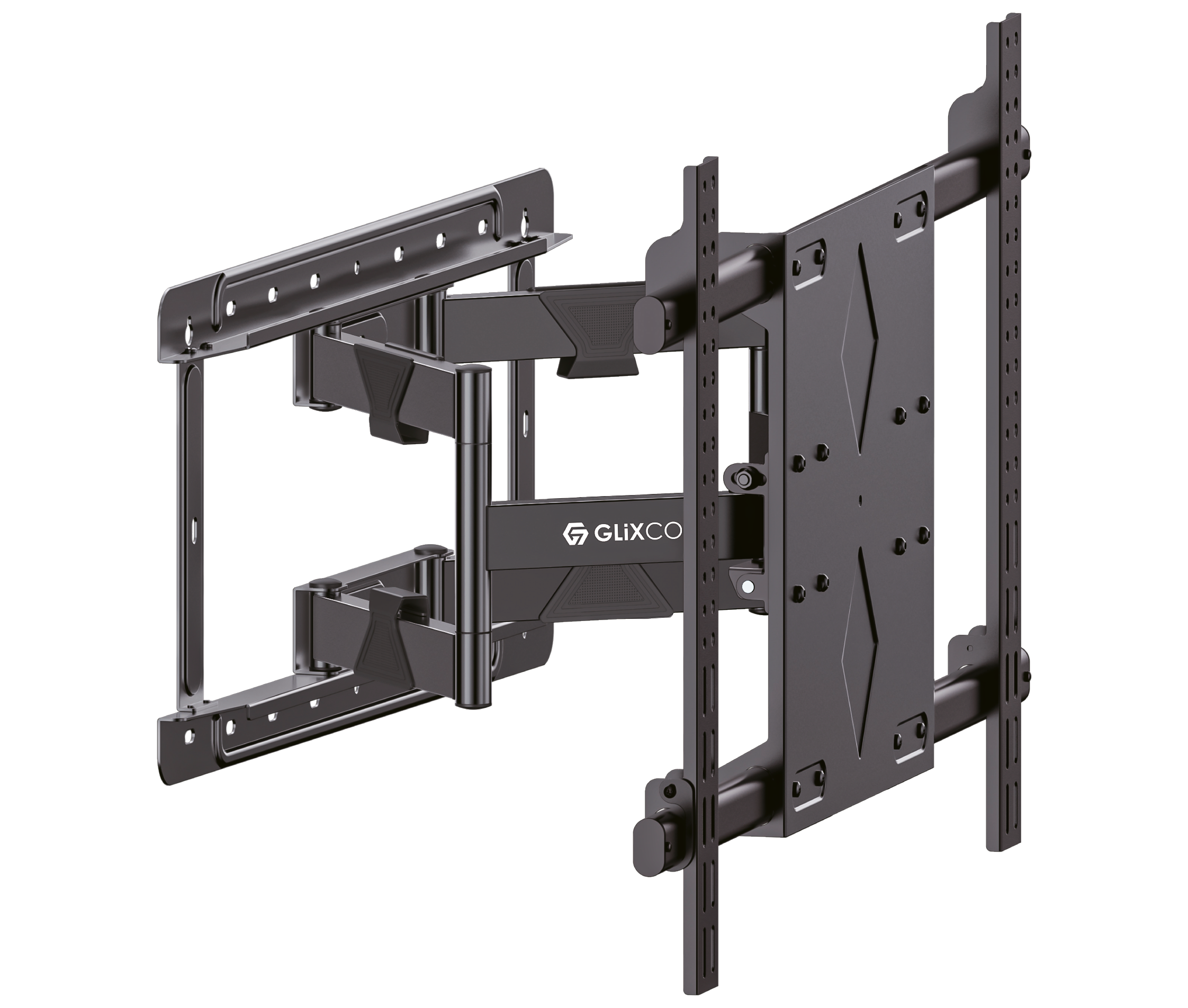 Rack Giratorio con Doble Brazo Articulado Pantalla interactiva TV 65 a 140 Pulg / Carga 140 kg / VESA Max 1000x600mm