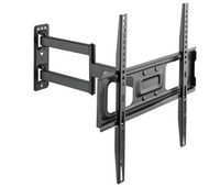 Rack Giratorio TV 32 a 55 Pulg / VESA Max 400x400mm / Carga 35 kg / Brazo extendido 8.2 a 48.5 cm