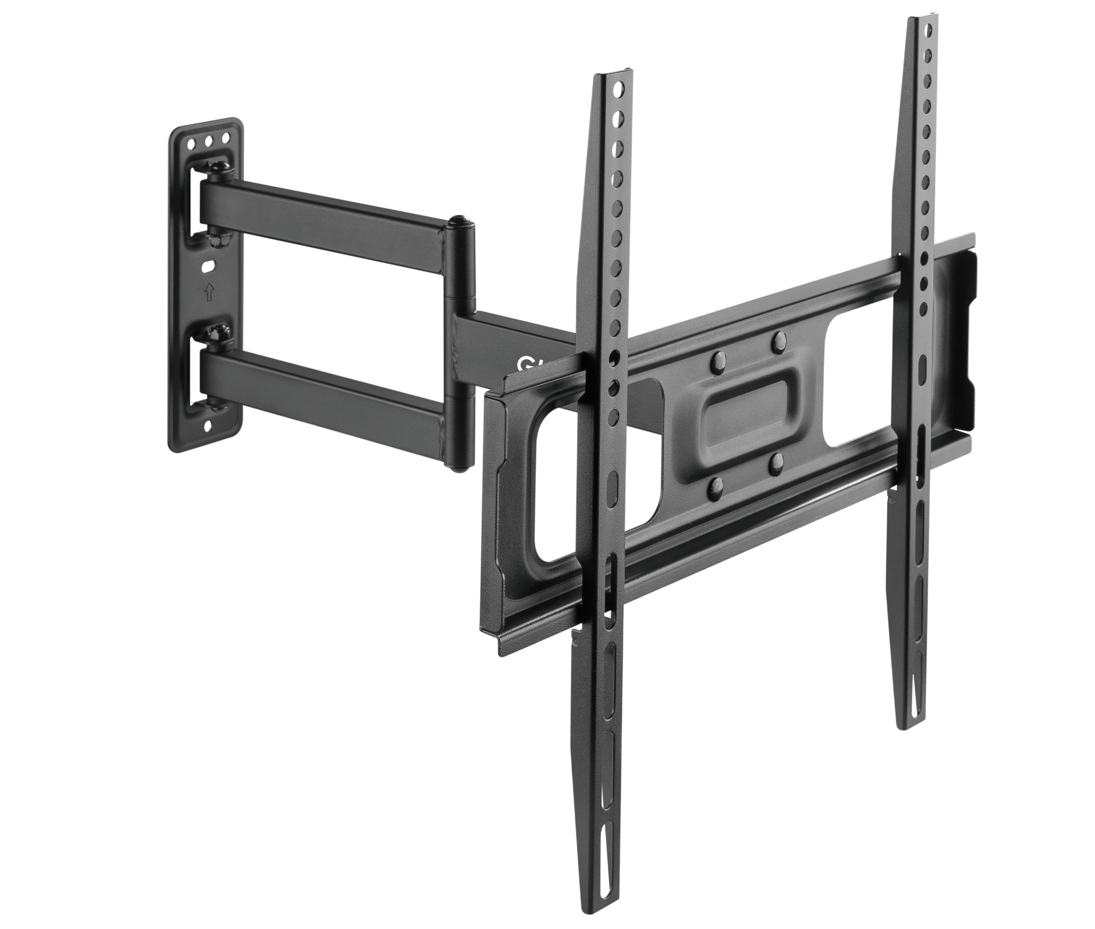 Rack Giratorio TV 32 a 55 Pulg / VESA Max 400x400mm / Carga 35 kg / Brazo extendido 8.2 a 48.5 cm
