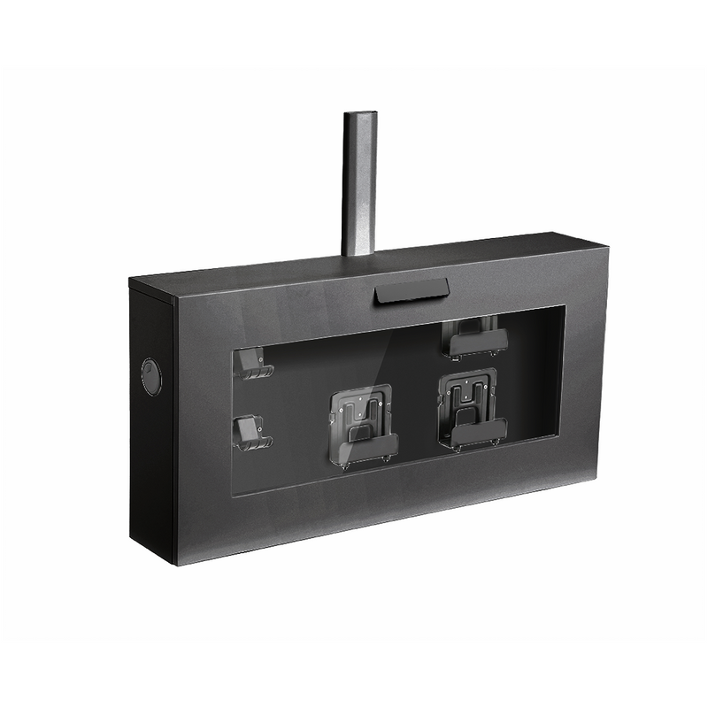 Montech - Mueble TV en melamina - cero cables , ideal para ocultar los  cables.