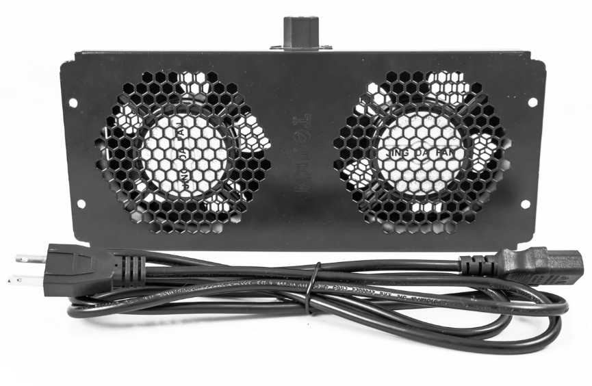 KIT DE 2 VENTILADORES PARA GABINETES Y RACKS
