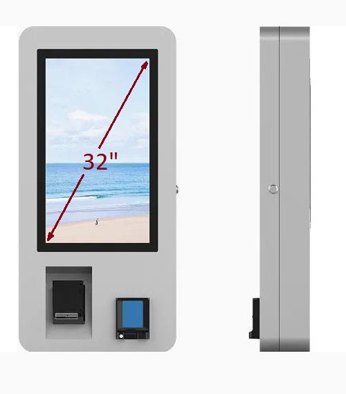 Estructura Metalica Carcasa Enclosure para Kiosko de Autoservicio en Pared