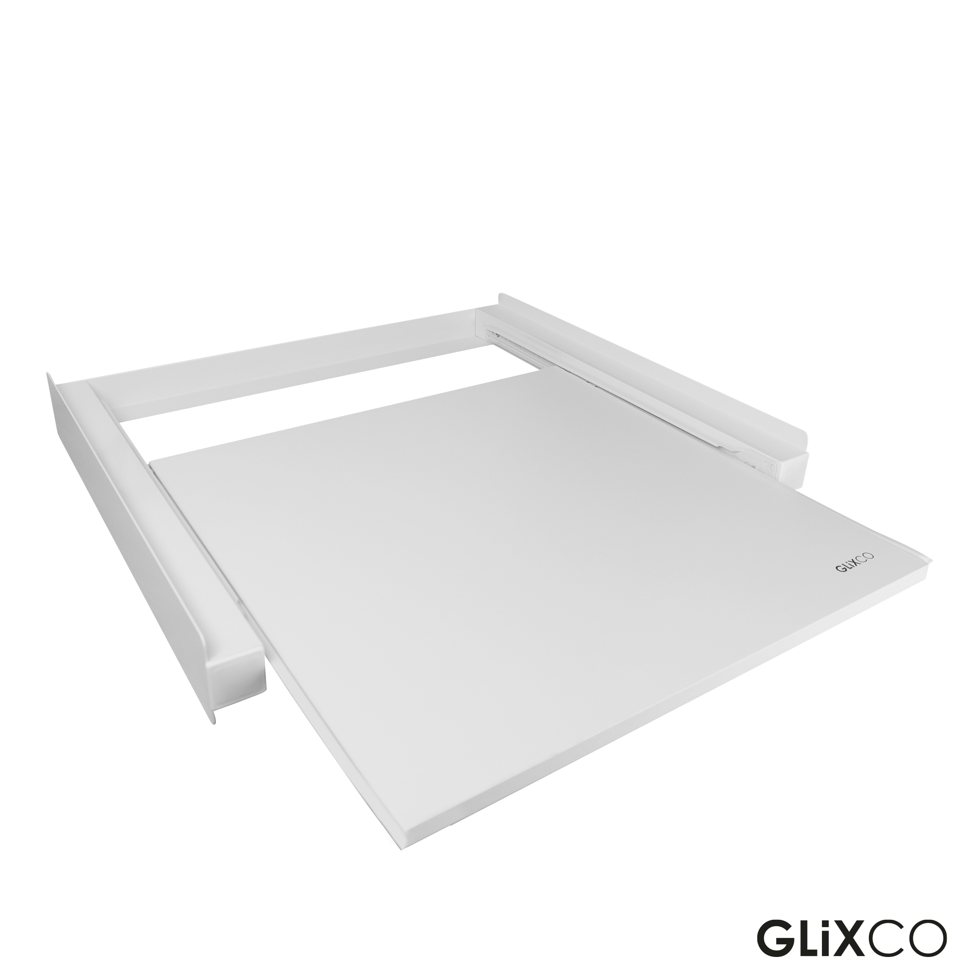 Soporte para Montar Secadora encima de Lavadora con Cajón Extraíble - 60x60cm