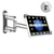 Soporte Giratorio con Llave de seguridad para Tablet de 7 a 11 Pulg / Pared