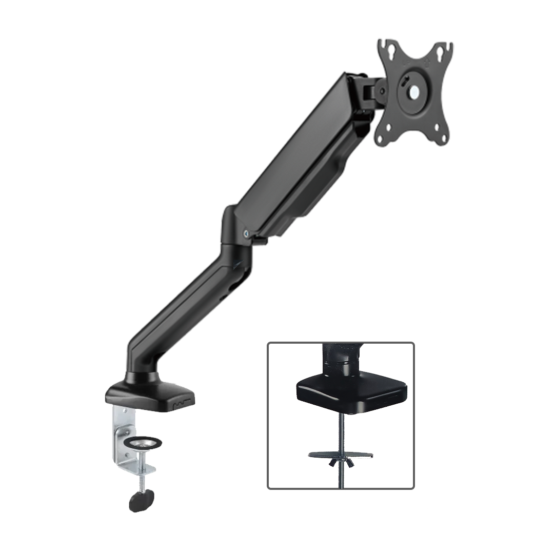 Rack Soporte Hidráulico para Laptop 12 a 17 Pulg con ventilador de refrigeración con iluminación RGB