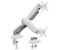 Rack Soporte Doble Brazo de Escritorio 2 Monitores 17 a 32 Pulg