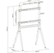 Pedestal con 4 Patas Madera TV 49 a 70 Pulg / VESA Max 600x400mm / Carga 40 kg