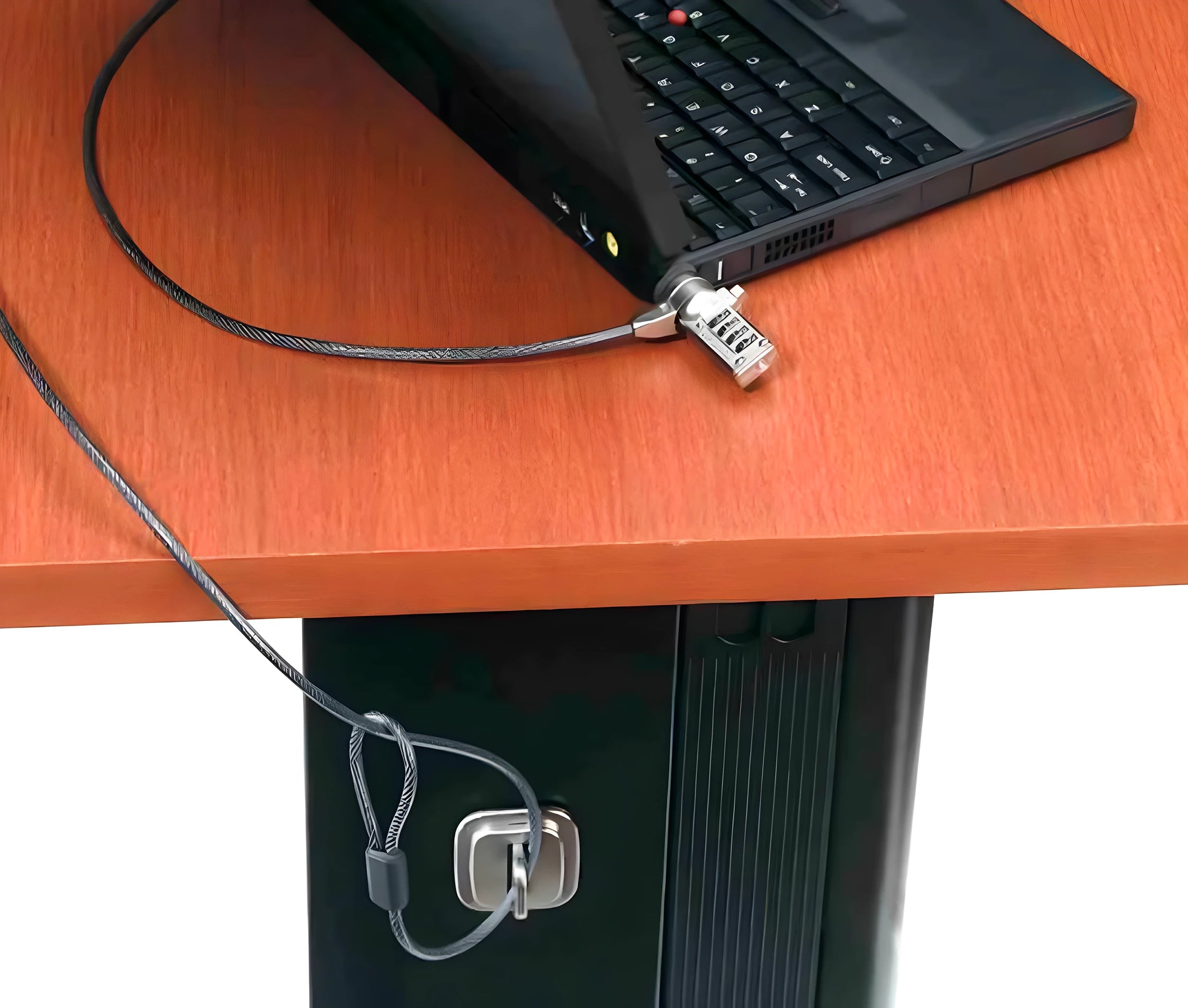 Placa Base con Anclaje para Cables de Seguridad