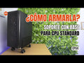 Base con ruedas para case CPU / PC Standard / Ancho regulable 11.9~20.9cm
