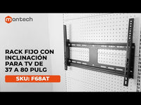 Rack Fijo con Inclinación para TV de 37 a 80 Pulg | SKU: F68AT