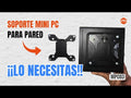Soporte para Mini PC HP EliteDesk ProDesk Thin Client / Fijación en escritorio / Detras del Monitor o Pared
