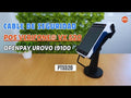 Soporte de Escritorio para POS VERIFONE® VX 520 / Openpay UROVO I9100 / Culqi P3