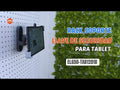 Soporte con Llave de seguridad para Tablet de 7 a 11 Pulg / Pared