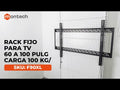 Rack Fijo para TV 60 a 100 Pulg | SKU: F90XL