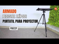 Pedestal Trípode Portatil para Proyector / Altura Regulabre 47~91 cm