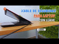 Cable de Seguridad para Laptop con LLave Codificada / 2 Mt / Ranura Standard Kensington