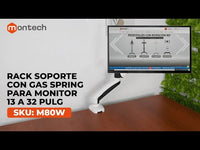 Rack Soporte con Gas Spring para Monitor 13 a 32 | SKU: M80W