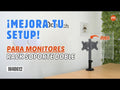 Rack Soporte Doble de Escritorio para Monitor 17 a 32 Pulg